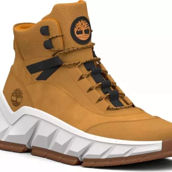 Timberland Turbo TB0A41GU Hiking Boots Men's Wheat Nubuck Leather Ankle SIZE 10 - Picture 10 of 13
